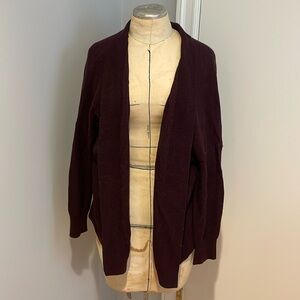 Babaton Maroon Cardigan Size Extra Small